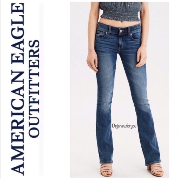 American Eagle Outfitters Denim - AMERICAN EAGLE KICK BOOT FLARE JEANS